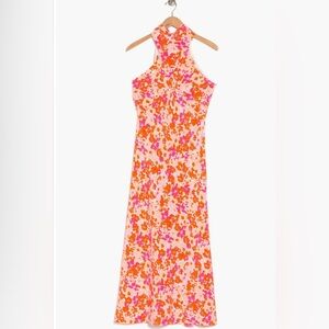 Nordstrom Rack Floral Halter Dress